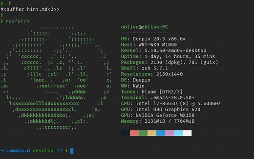 vterm Emacs 中最好的终端模拟器