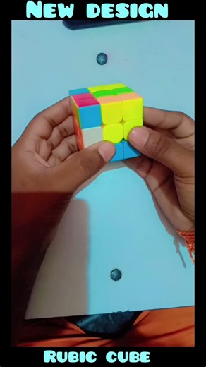 Create new design on rubic cube #short