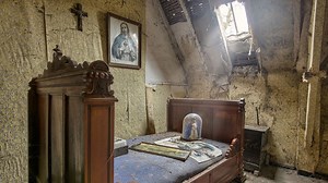 The Abandoned Home of a Religious Couple