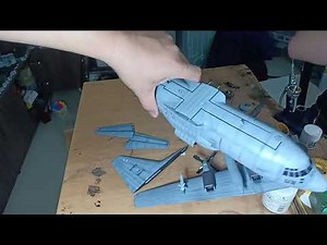 1/72 AC-130 SPECTRE (ITALERI kit), completed built model