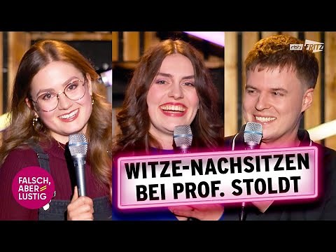 Alex Stoldt gibt Moritz Neumeier Nachhilfe | falsch, aber lustig | Florentine Osche, Anna Bartling