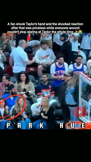 Taylor Swift Shook a Fan’s Hand at the Cleveland Game and Her Reaction Was Priceless 😭✨#taylorswift