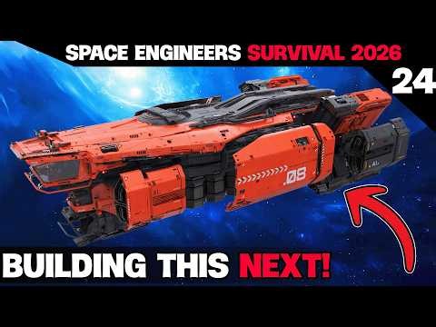 Space Engineers Survival (EP24) | How To BUILD A MINING SHIP [2026]