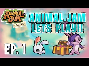 animal jams newest jammer ! [Animal Jam Let's Play EP. 1]