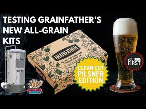 First Look: The NEW Grainfather "Clean Cut Pilsner" All-Grain Kit!