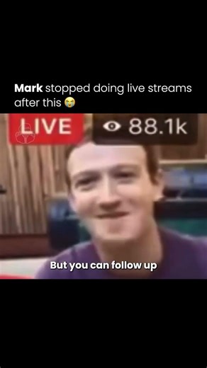 Mark Zuckerberg First Live Stream Ever