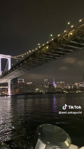 この間の東京湾納涼船🛳️ 7月5日(金)〜9月23日(月) 19:15 出航（18:50頃〜乗船開始） ～ 21:00 帰着 人は多かったけど、夜の船の旅を満喫する事が出来ました。 #東京湾納涼船2024#竹芝#クルージング#夜景