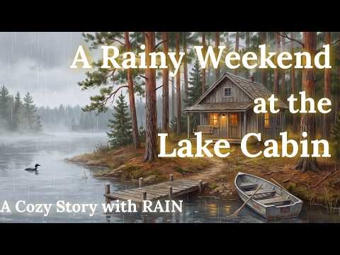 The COZIEST Bedtime Story: A Rainy Weekend at the Lake Cabin 🌧️ Sleep Storytelling