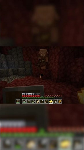 trading with piglins in nether first time#minecraft