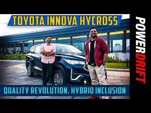 Toyota Innova HyCross | First Drive Review | We Talk Style, Features, Driving, Hybrid | PowerDrift