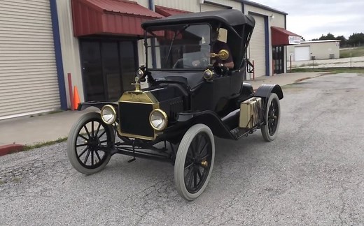 1915年的福特T型车试驾，老当益壮