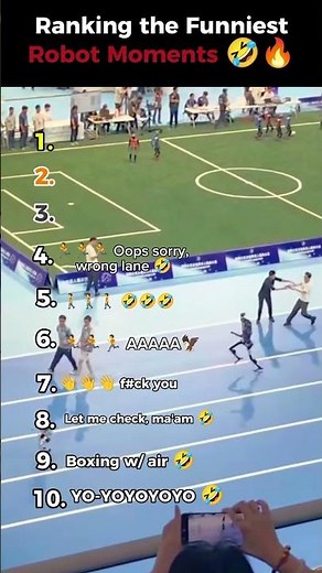 Ranking the Funniest Robot Moments ever caught on camera 🤖🔥 Which one made you laugh the hardest? 😂👇