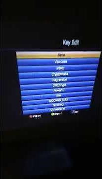 GTMEDIA V7S Operation to display CCCAM 15s short video