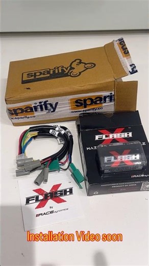 FlashX Hazard Flasher Install for Bajaj Pulsar N250 | Easy Plug & Play ⚡ #shorts