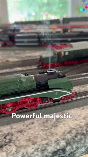 BR 18 201 the rarest steam locomotive you'll ever see 🚂 #trains #steamtrain #rare