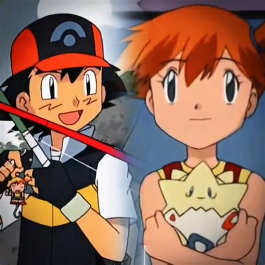 When they are made for each other in every universe 😭💖 | Ash and Misty edit | Sitaare song