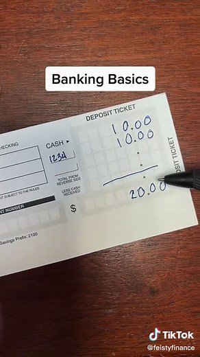 Banking Basics: How to Fill Out a Deposit Slip