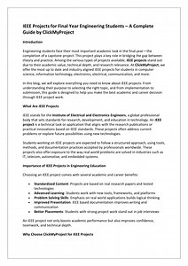 IEEE Projects - SlideServe