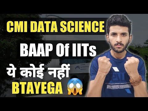 CMI MSc Data Science 2023 Course | Syllabus | Books | Strategy 🔥