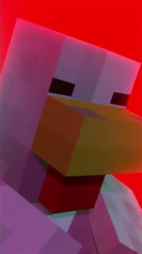 Funky Minecraft Chicken #minecraft #animation #memes #funny #minecraftmemes #minecraftanimation