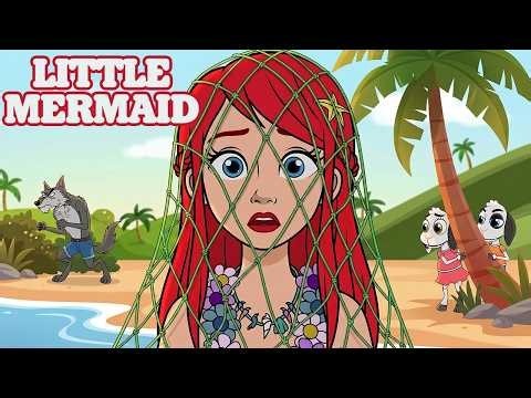 The Seven Little Goats and The Wounded Mermaid 🧜🏻‍♀️ | Fairy Tales and Stories for Kids