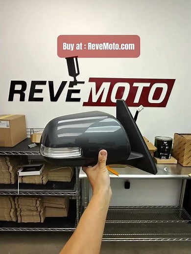 How ReveMoto Tapes & Paints a Toyota Tacoma Mirror — OEM Style Process Explained | ReveMoto