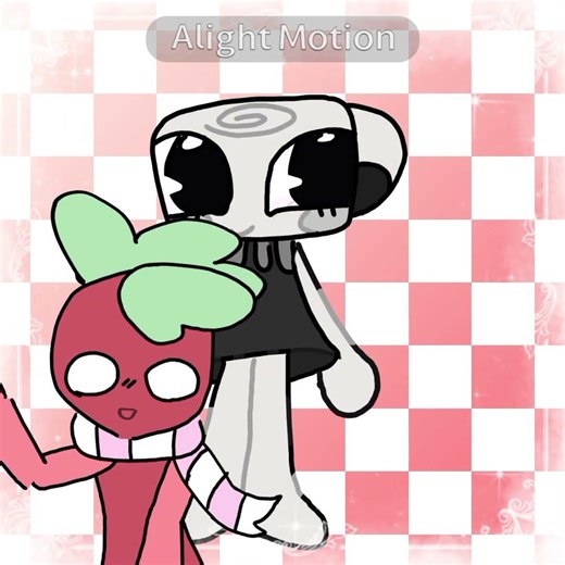 sprout and shelly muahah #animation #edit #sprout #fossilberry #shelly