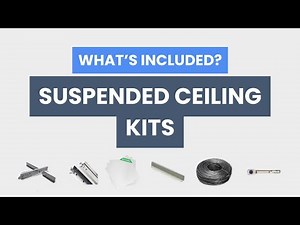 What's Included in a Suspended Ceiling Kit? | Ceiling Tiles UK