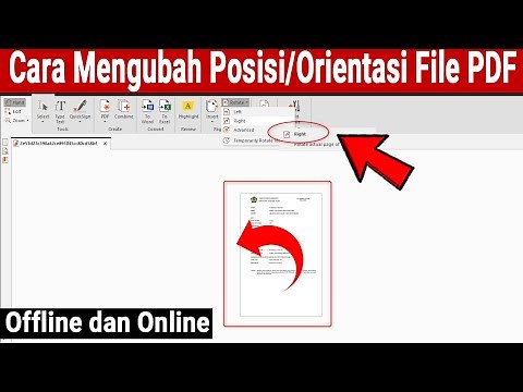 How to Change the Orientation or Position of a PDF File Offline and Online