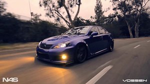 Lexus IS-F on 20'' Vossen VVS-CV7 Concave Wheels - Rims