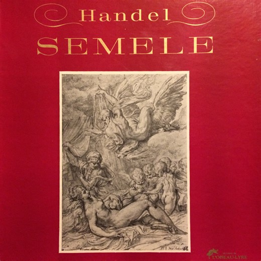 Handel, The Saint Anthony Singers, The New Symphony Orchestra Of London, Anthony Lewis - Semele