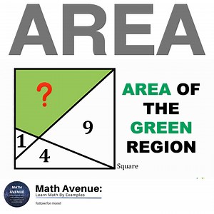 AREA CHALLENGE #maths #math | Math Avenue : Learn Math By Examples