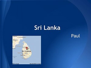 Sri Lanka - SlideServe