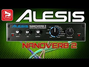 ALESIS NANOVERB 2 - миниатюрный процессор эффектов (дилей, реверберация, хорус, фленжер)