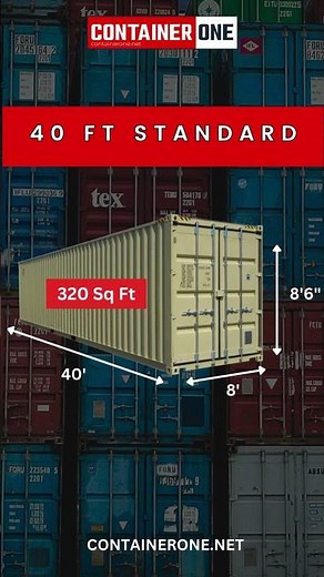 3 Common Shipping Container Sizes For Sale