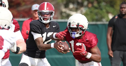 Photos & Video: Alabama returns to practice after spring break
