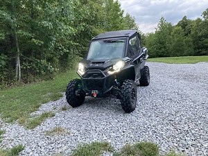 2022 Can Am Commander 700 XT Evening Ride Through The Woods