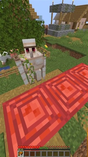 This Iron golem is not letting me summon ruby golem #shorts #minecraft