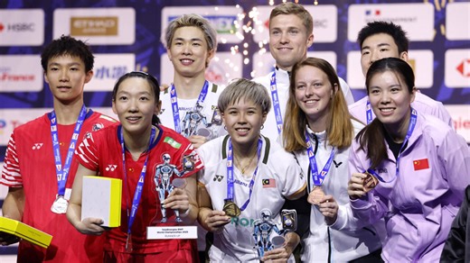 French badminton team cherish mixed doubles bronze at world championships