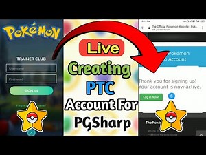 Easiest Way to Create a Pokemon Trainer Club Account | Live PTC Account for PGSharp | Shivam Garg