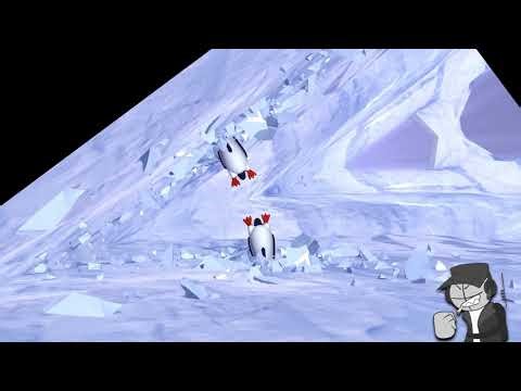 Rooster Knocked Down The Penguin in 4ormulator V1-V32