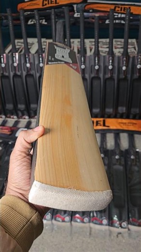 Gold Edition Hard Tennis Cricket Bat – 360° POV View | Premium Finish | Ciel Sports