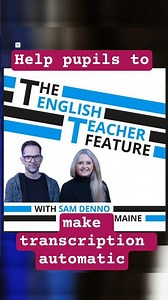 Make transcription automatic #educationpodcast #writing