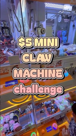 How Many Prizes Can $5 Get? Mini Claw Machine Challenge! #miniclawmachine