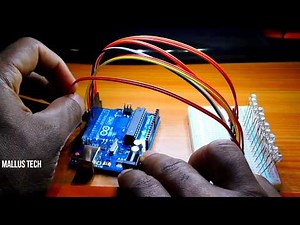 LED KNIGHT RIDER CIRCUIT WITH CODE USING ARDUINO UNO | SIMPLE DIY DANCING LIGHT | Arduino Biginers |