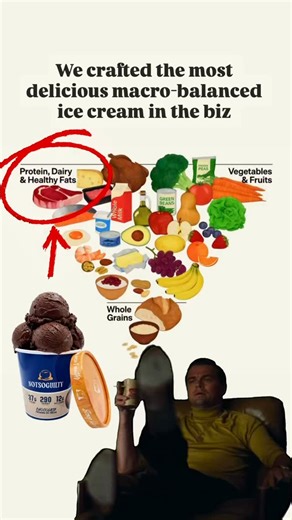 Notsoguilty® on Instagram: "The food pyramid says protein and dairy matter! We crafted our ice cream to be nutrient-dense and delicious long before it was popular 😏 Years before nutrition trends caught up, we knew good macros mattered 😉💪🏋️‍♂️ because dessert shouldn’t undo all of your hard work 😩🫩 Notsoguilty is: ✅ High Protein ✅ Low Carbohydrates ✅ Low Fat 🐄 Dairy 🍦 Creamy Texture ⚡️Amazing flavors Join us to taste and see firsthand what a better-for-you ice cream is all about 😉😉 #not