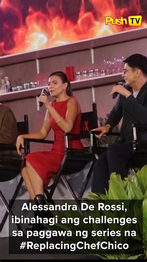 4.6K views | #PUSHTV: Alessandra De Rossi, ibinahagi ang challenges sa paggawa ng series na #ReplacingChefChico. For more videos, visit https://www.facebook.com/PushAlerts! | PUSH | Facebook
