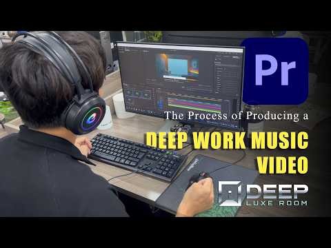 The Process of Producing a Deep Work Music Video | Adobe Premiere Pro Editing Workflow