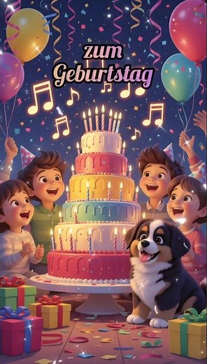 🎂🎁 German birthday song 🎉🎶 Happy Birthday | #birthdaysong #happybirthday