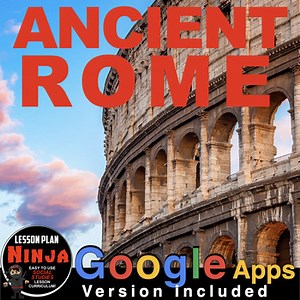 Ancient Rome Unit: PowerPoints, Guided Notes, Worksheets, Plans   Google Apps